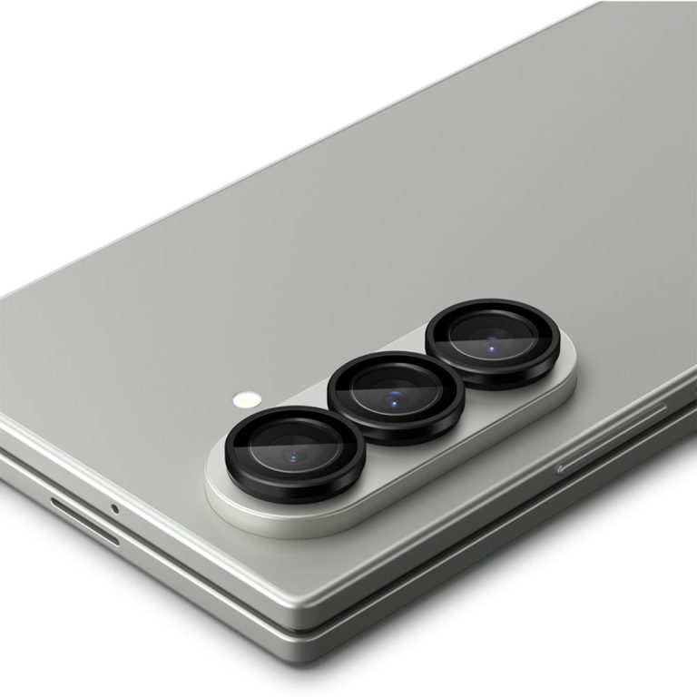 Spigen GLAStR EZ Fit Optik Pro Camera Protector 2 Pack Samsung Galaxy Z Fold 7 - Black - Afbeelding 7