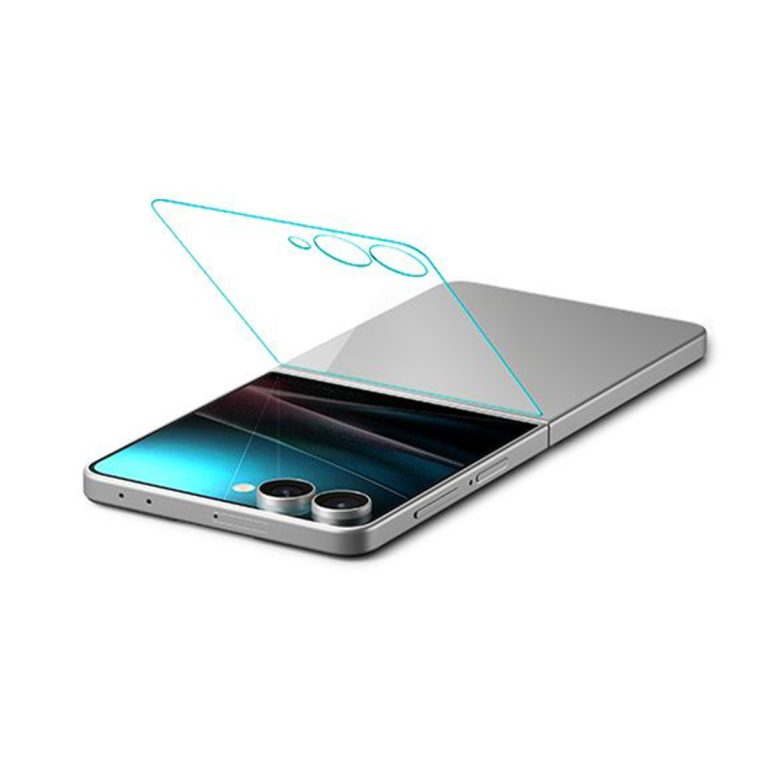 Spigen GLAStR EZ Fit Screenprotector 2 Pack + Applicator Samsung Galaxy Z Flip 7 - Afbeelding 8