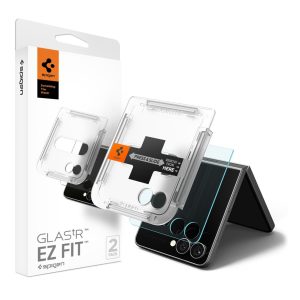 Spigen GLAStR EZ Fit Screenprotector 2 Pack + Applicator Samsung Galaxy Z Flip 7