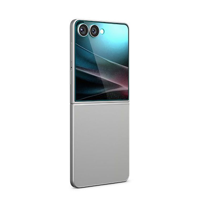 Spigen EZ Fit Glas.tR met Applicator - 1 pack Samsung Galaxy Z Flip 7 - Afbeelding 4