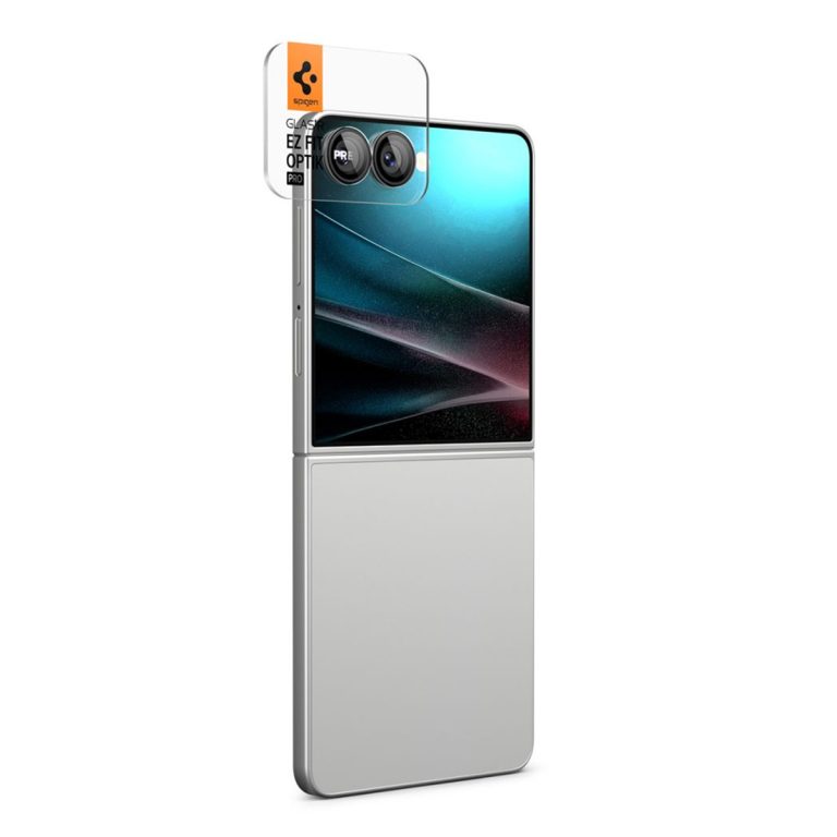 Spigen GLAStR EZ Fit Optik Pro Camera Protector 2 Pack Samsung Galaxy Z Flip 7 - Black - Afbeelding 2