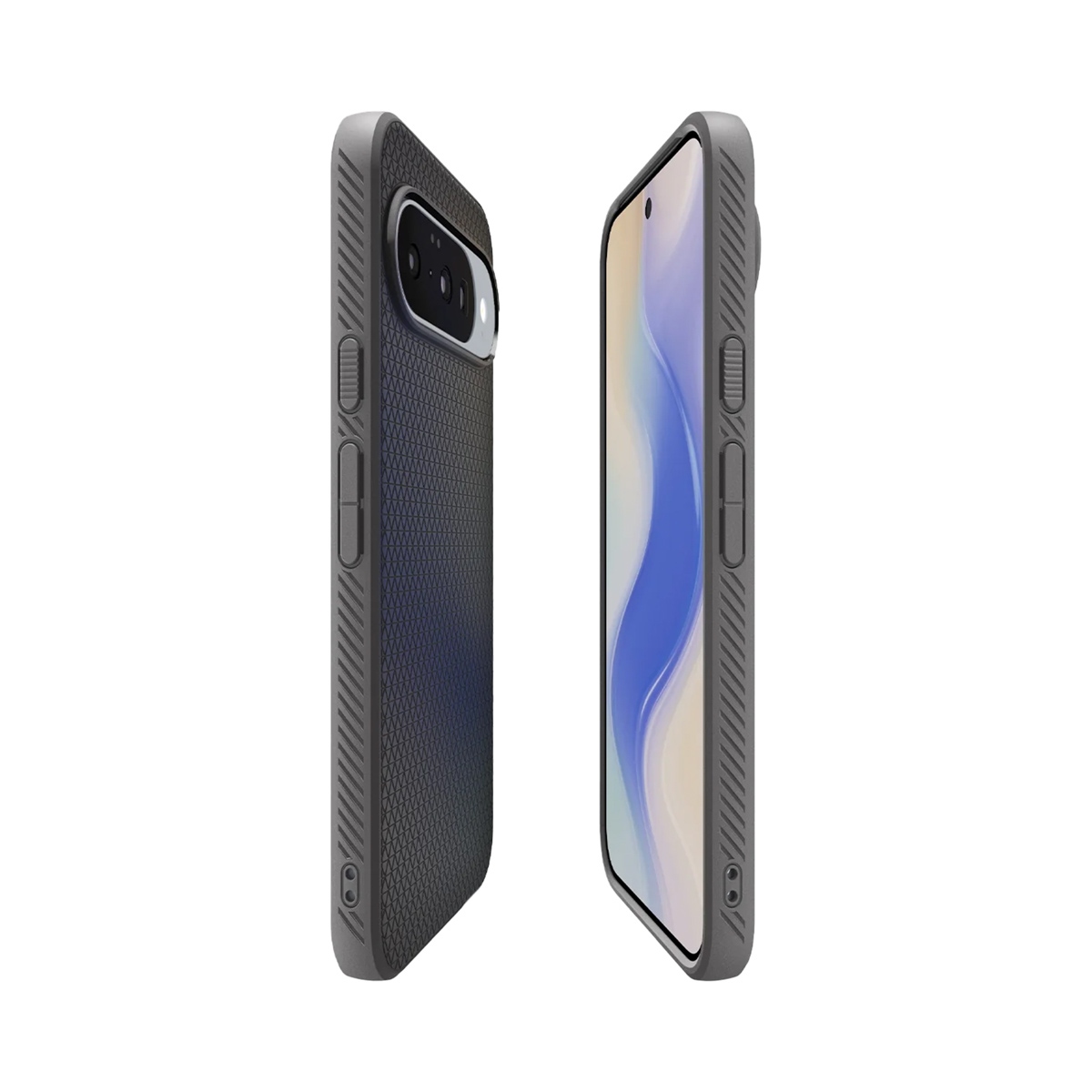 Spigen Liquid Air™ MagFit Backcover Google Pixel 10 / 10 Pro - Marble Grey - Afbeelding 4