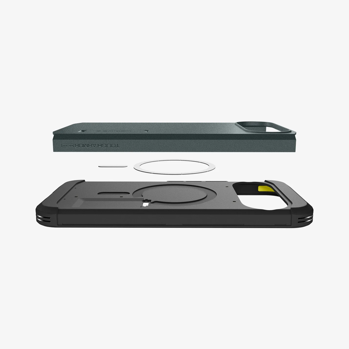 Spigen Tough Armor Backcover MagSafe Google Pixel 10 / 10 Pro - Abyss Green - Afbeelding 7