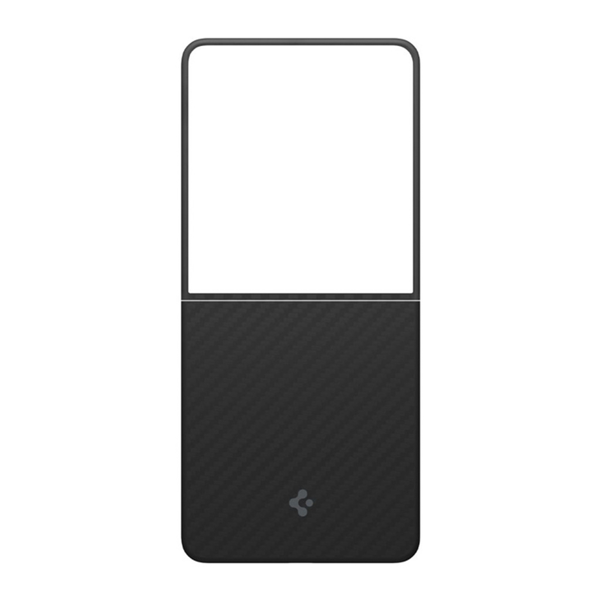 Spigen AirSkin Backcover Samsung Galaxy Z Flip 7 - Aramid Black - Afbeelding 4