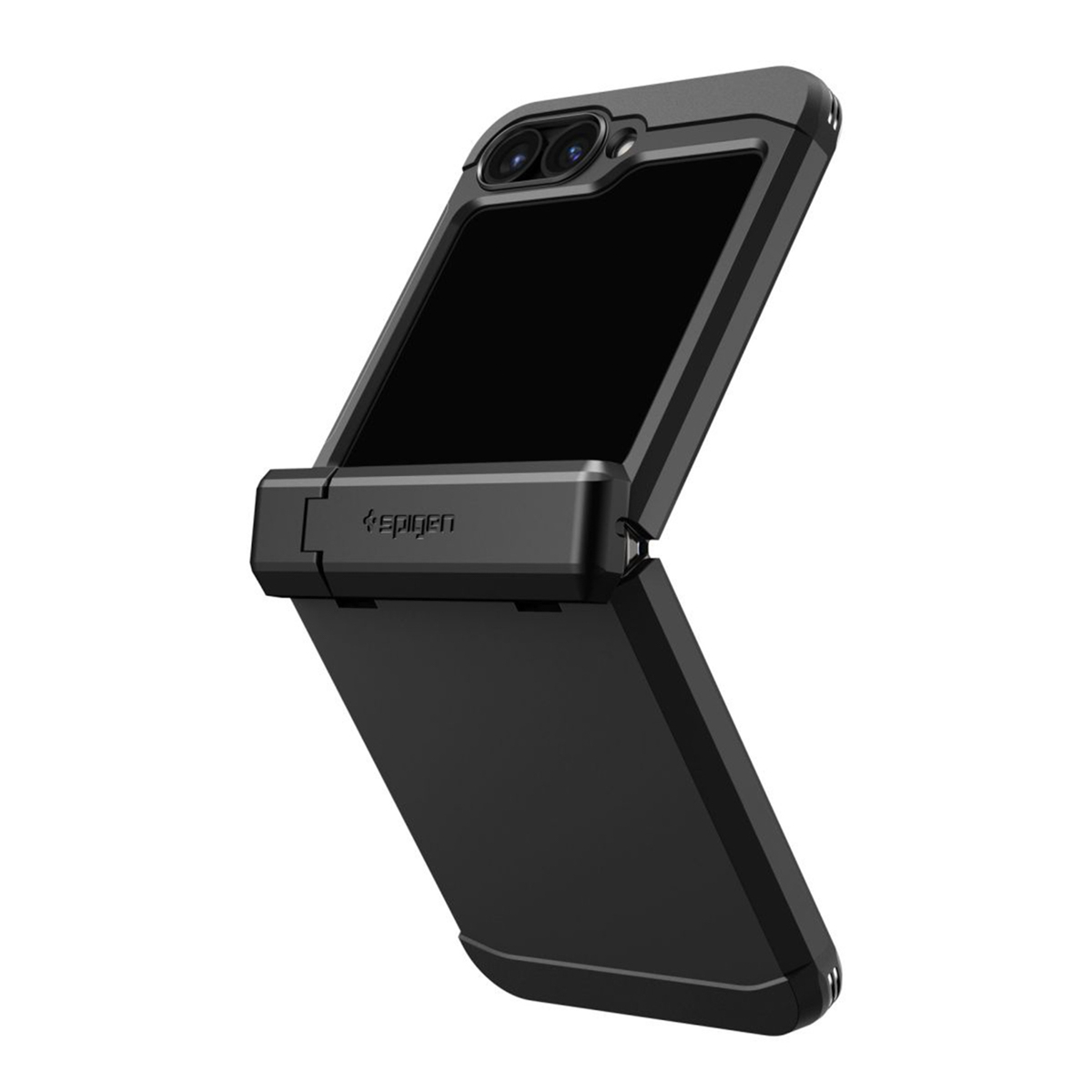 Spigen Tough Armor Pro Backcover Samsung Galaxy Z Flip 6 / Flip 7 FE - Black - Afbeelding 4