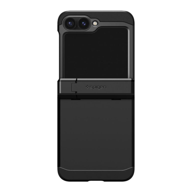 Spigen Tough Armor Pro Backcover Samsung Galaxy Z Flip 6 / Flip 7 FE - Black - Afbeelding 3