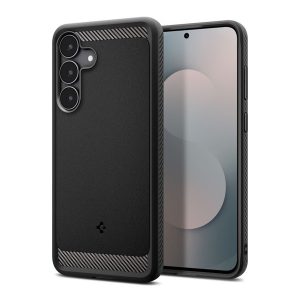 Spigen Rugged Armor Backcover Samsung Galaxy S25 FE - Matte Black