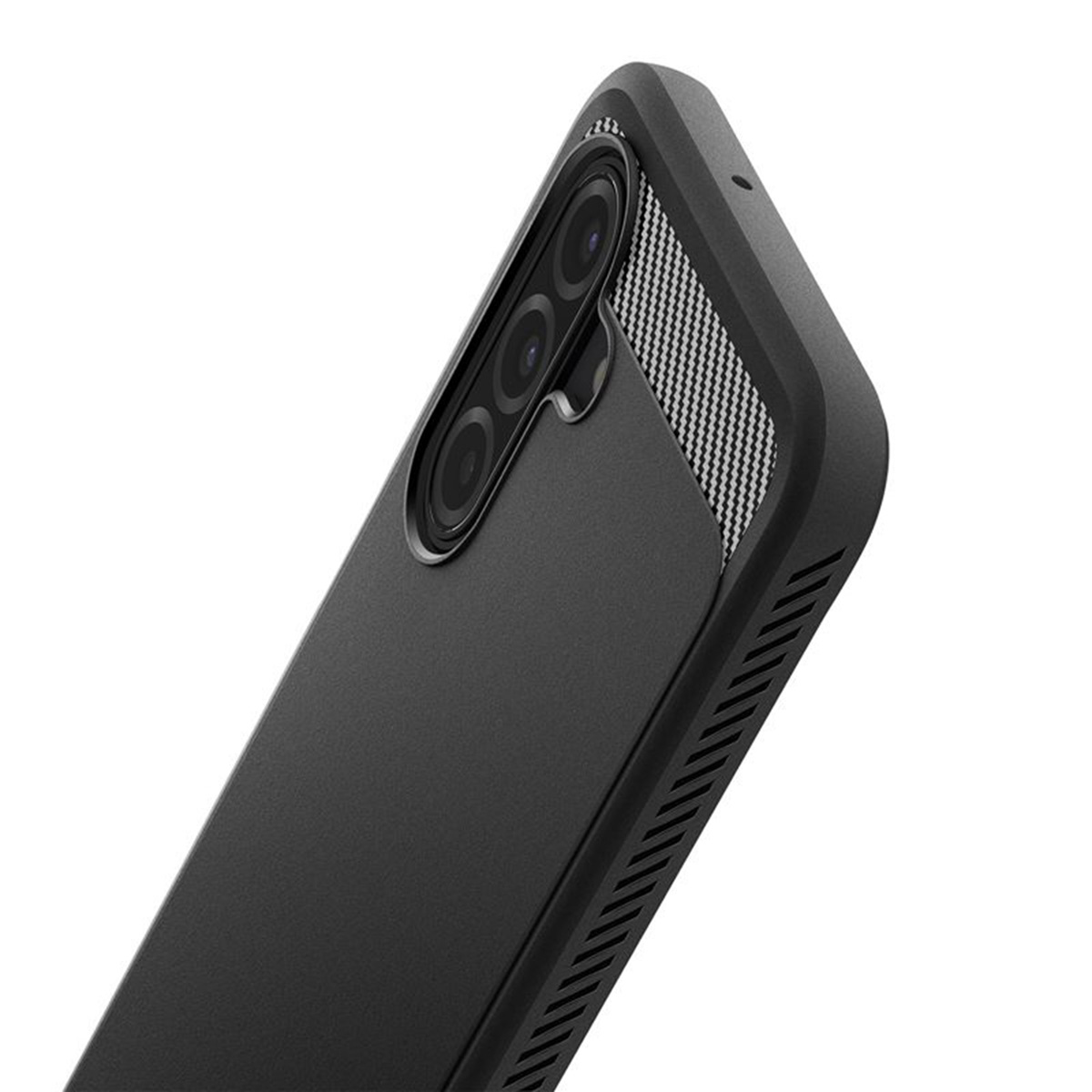 Spigen Rugged Armor Backcover Samsung Galaxy A17 (5G) - Matte Black - Afbeelding 3
