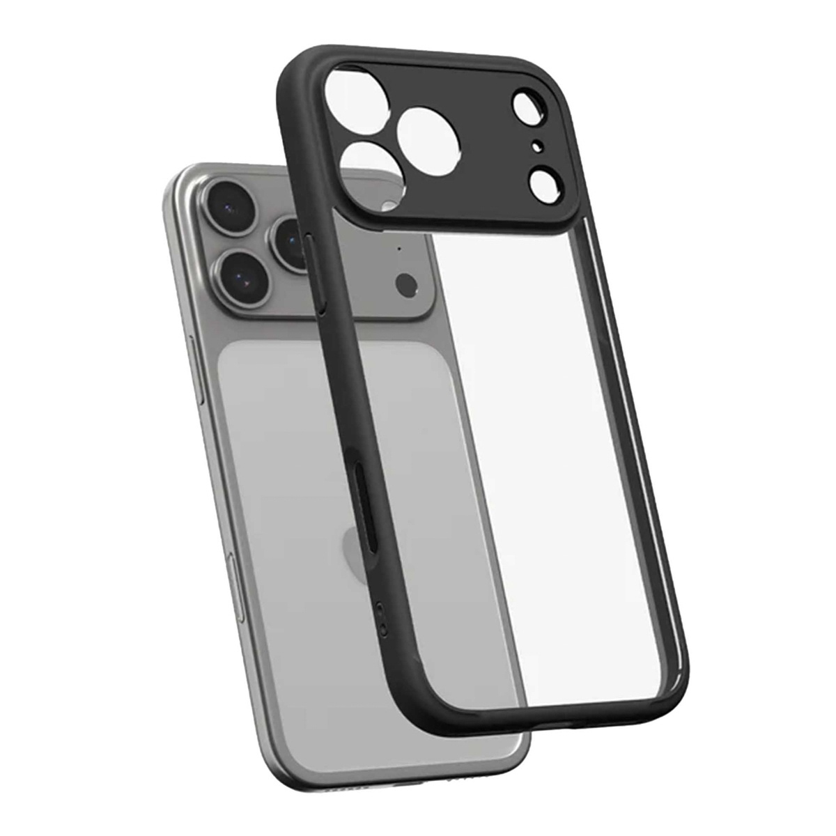 Spigen Ultra Hybrid Backcover Apple iPhone 17 Pro Max - Matte Black - Afbeelding 4