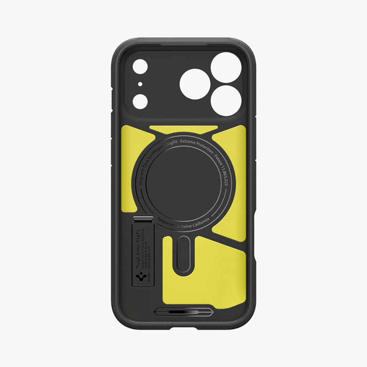 Spigen Tough Armor Backcover MagSafe Apple iPhone 17 Pro Max - Gunmetal - Afbeelding 6