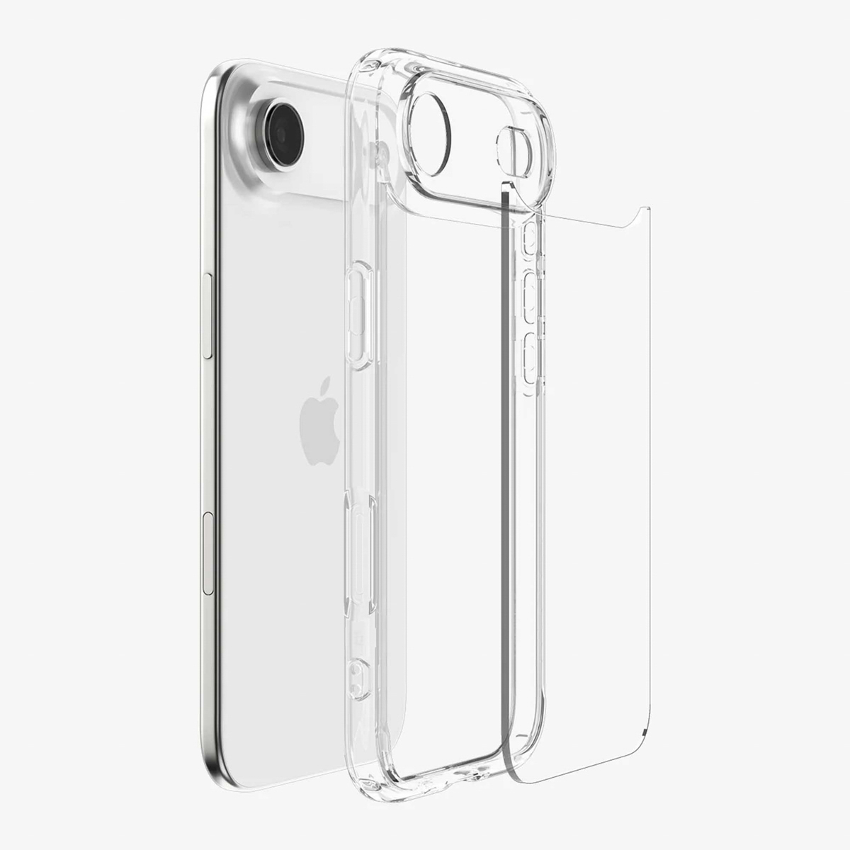 Spigen Ultra Hybrid Backcover Apple iPhone Air - Crystal Clear - Afbeelding 6
