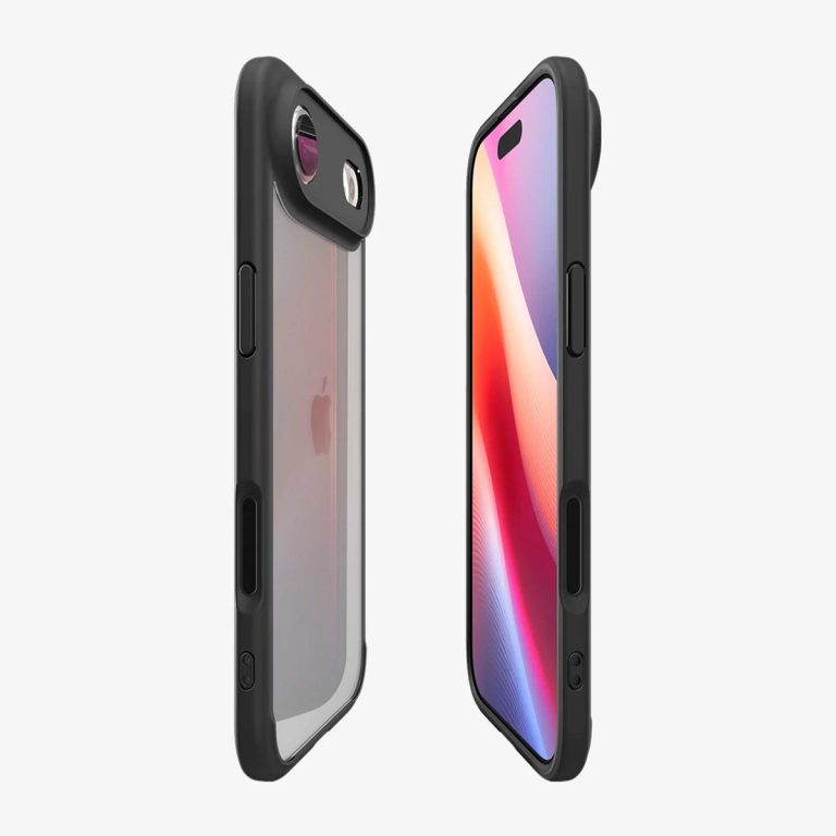 Spigen Ultra Hybrid Backcover Apple iPhone Air - Matte Black - Afbeelding 8