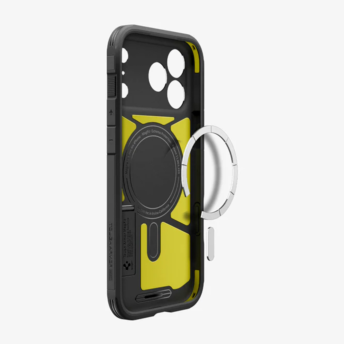 Spigen Tough Armor Backcover MagSafe Apple iPhone 17 Pro - Black - Afbeelding 4