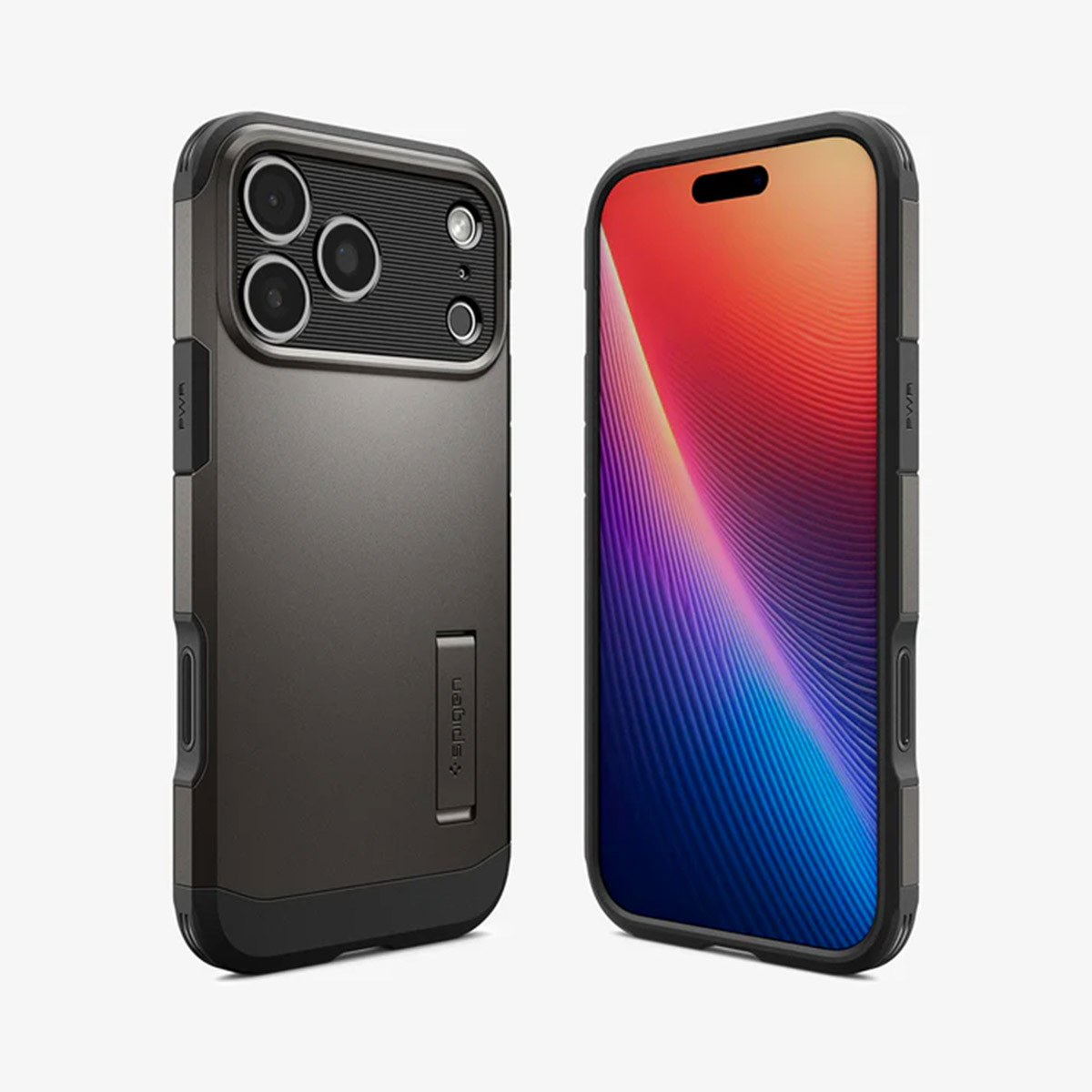 Spigen Tough Armor Backcover MagSafe Apple iPhone 17 Pro - Gunmetal - Afbeelding 5