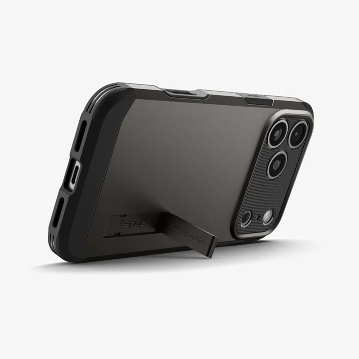 Spigen Tough Armor Backcover MagSafe Apple iPhone 17 Pro - Gunmetal - Afbeelding 3