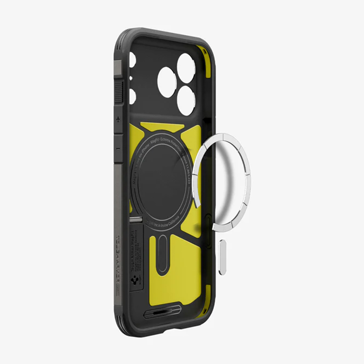 Spigen Tough Armor Backcover MagSafe Apple iPhone 17 Pro - Gunmetal - Afbeelding 4