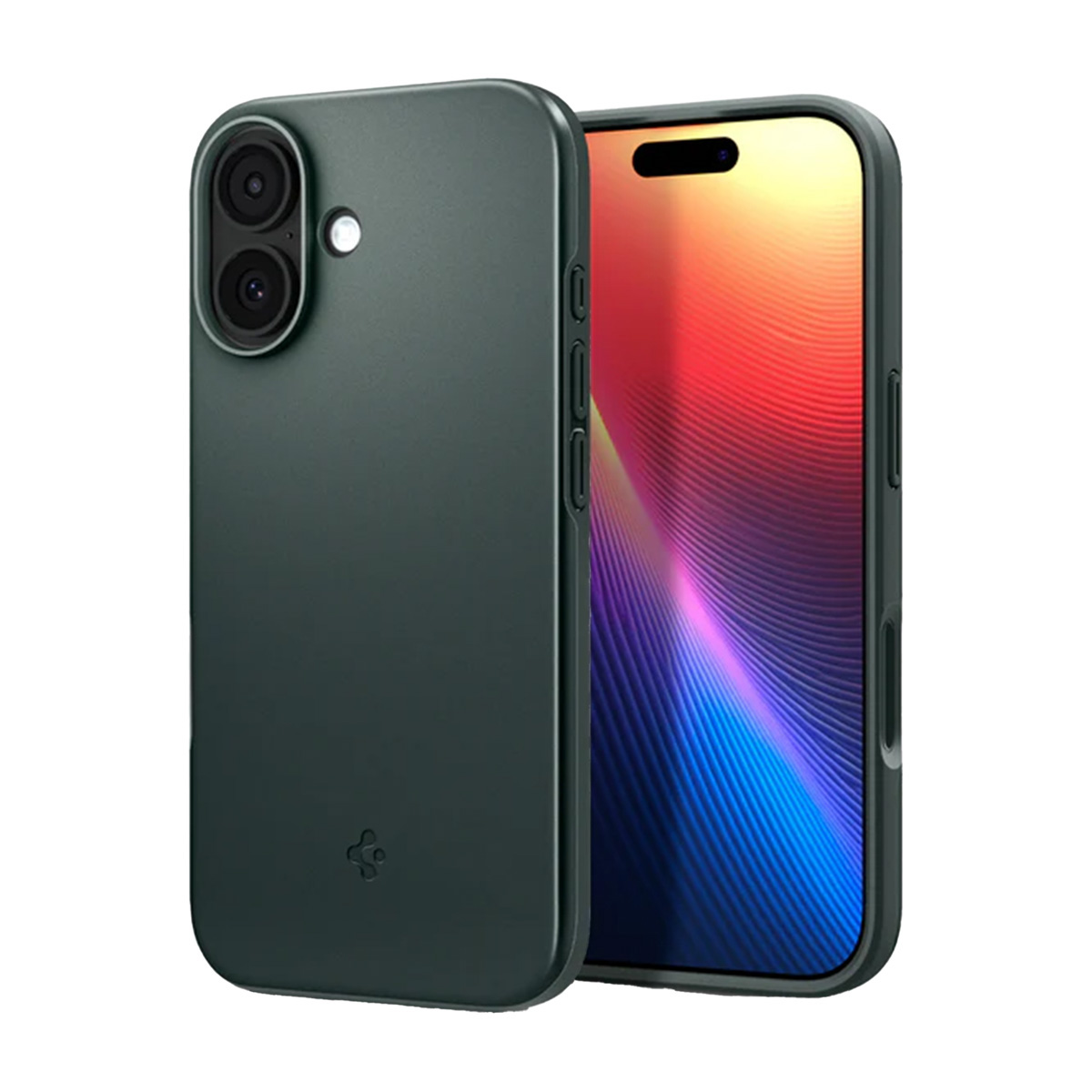 Spigen Thin Fit Backcover MagSafe Apple iPhone 17 – Abyss Green
