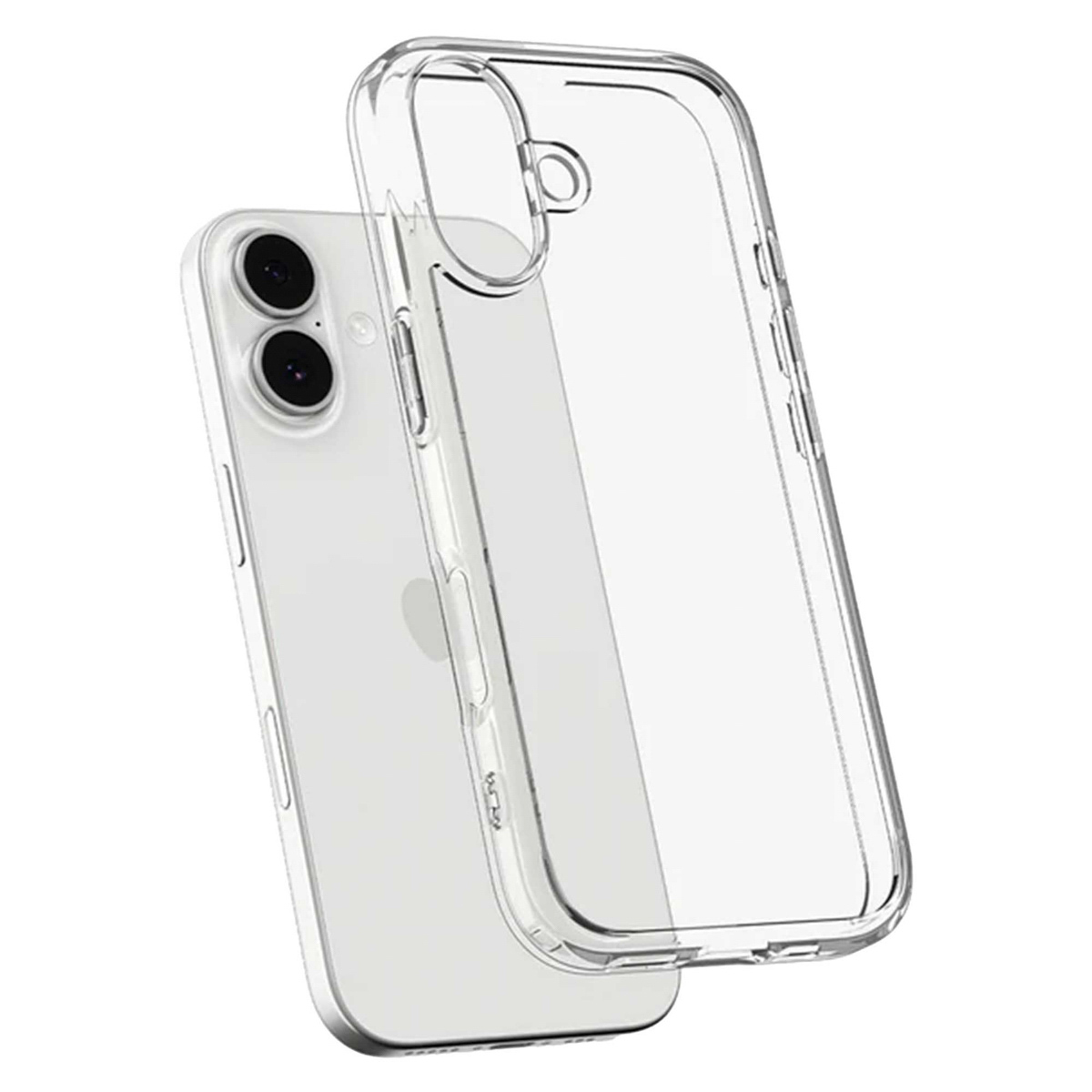 Spigen Ultra Hybrid Backcover Apple iPhone 17 - Crystal Clear - Afbeelding 5