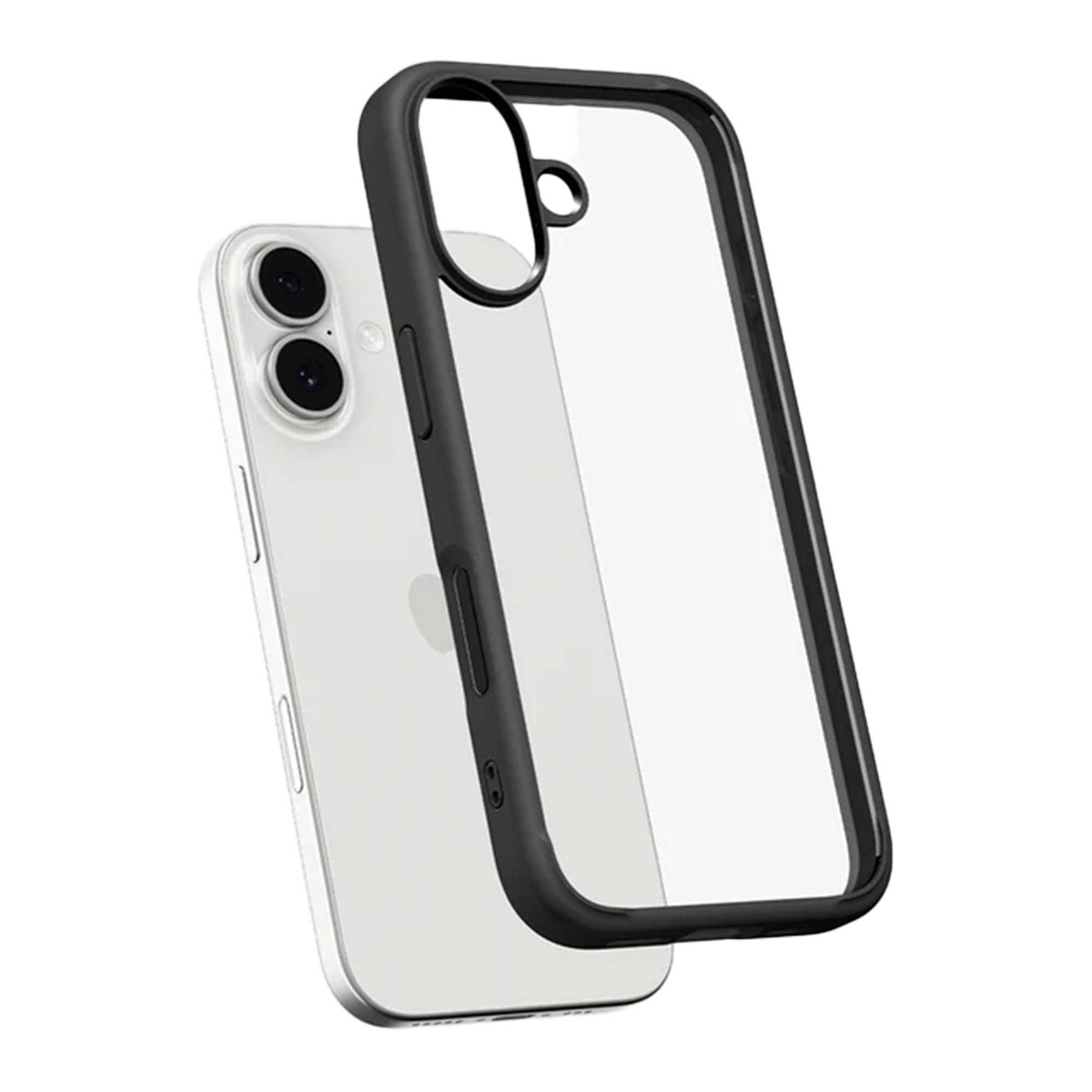 Spigen Ultra Hybrid Backcover Apple iPhone 17 - Matte Black - Afbeelding 6