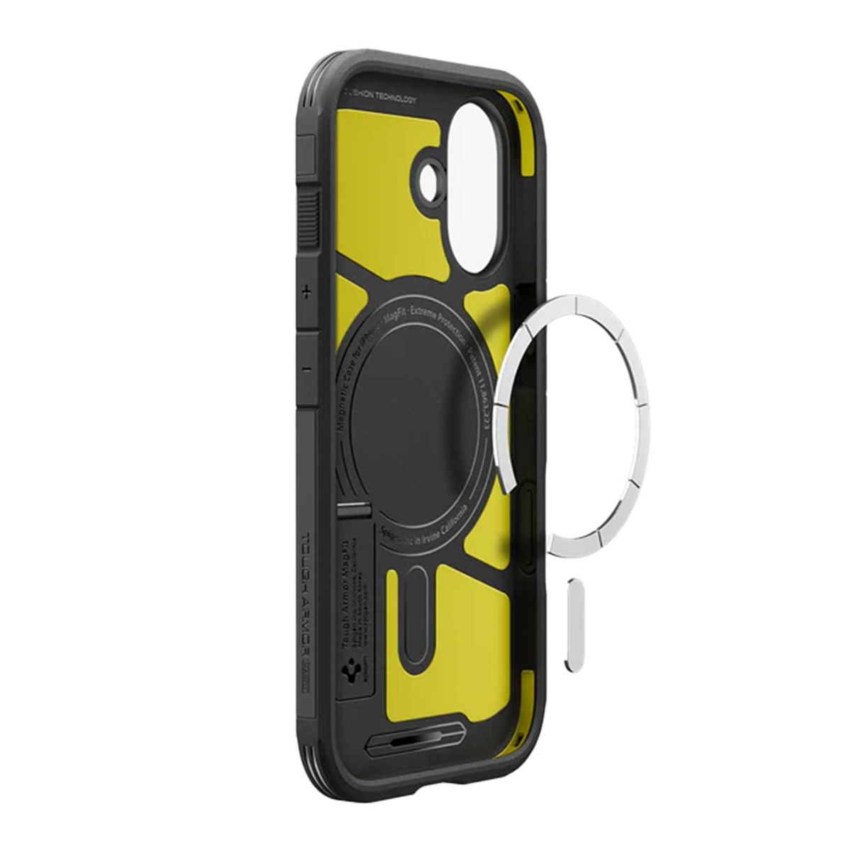 Spigen Tough Armor Backcover MagSafe Apple iPhone 17 - Black - Afbeelding 4