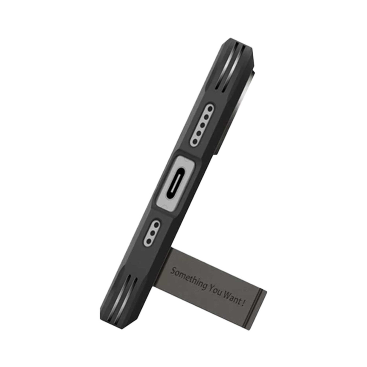 Spigen Tough Armor Backcover MagSafe Apple iPhone 17 - Gunmetal - Afbeelding 6