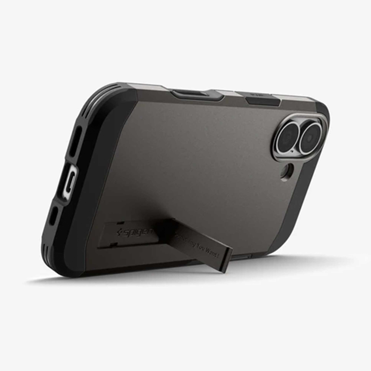 Spigen Tough Armor Backcover MagSafe Apple iPhone 17 - Gunmetal - Afbeelding 2