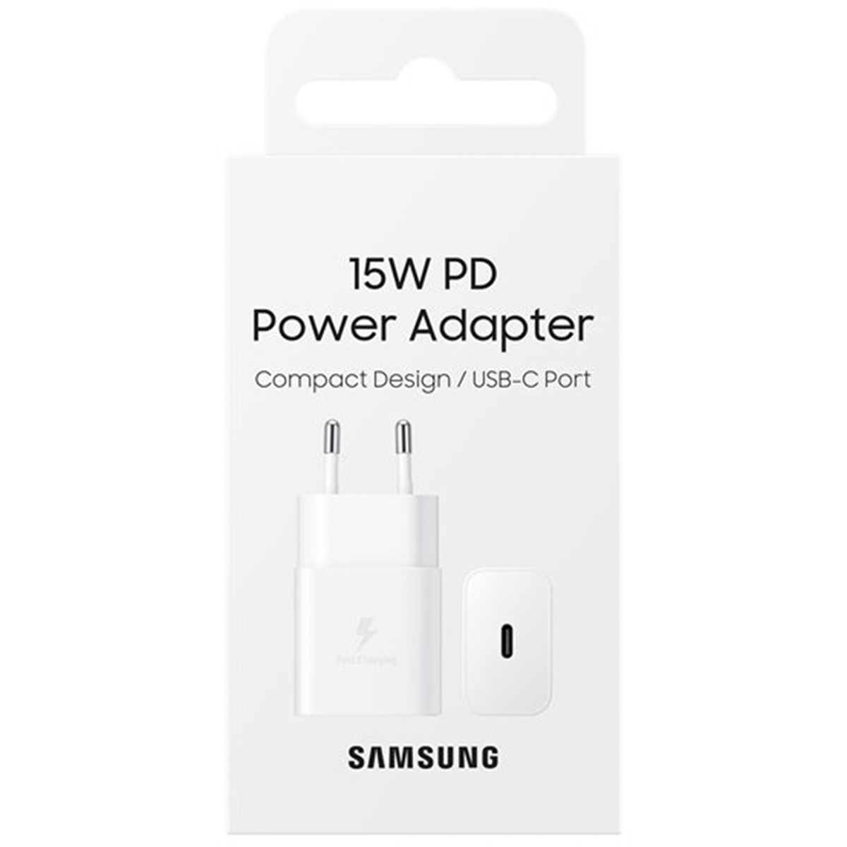 Samsung Originele Power Adapter - Oplader - USB-C aansluiting - Fast Charge - 15 Watt - Wit - Afbeelding 5