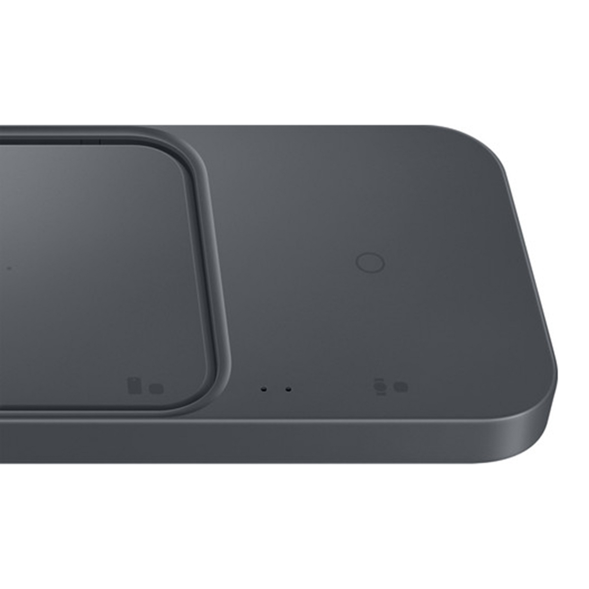 Samsung Wireless Charger Duo - Draadloze oplader - Met adapter en laadkabel - 15 Watt - Zwart - Afbeelding 5