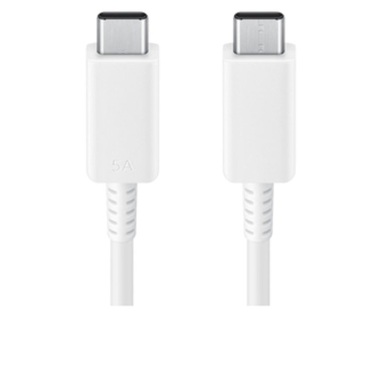 Samsung Originele USB-C naar USB-C kabel - 5A - 1.8 meter - Wit - Afbeelding 2