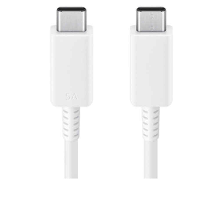 Samsung Originele USB-C naar USB-C kabel - 5A - 1.8 meter - Wit - Afbeelding 2