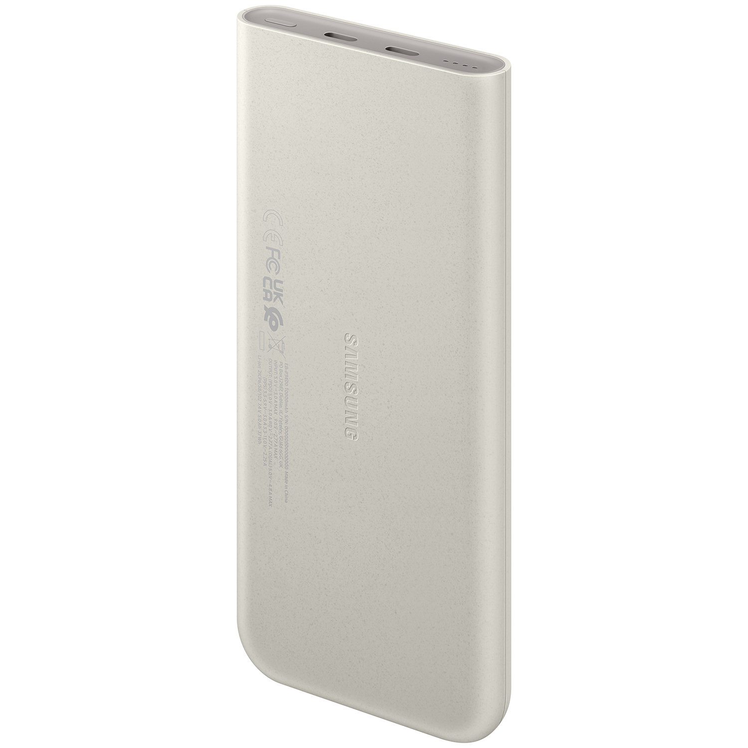 Samsung Batterij Pack 10.000 mAh - 25 Watt snelladen - 2x USB-C - Beige - Afbeelding 8