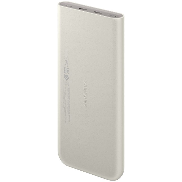 Samsung Batterij Pack 10.000 mAh - 25 Watt snelladen - 2x USB-C - Beige - Afbeelding 4