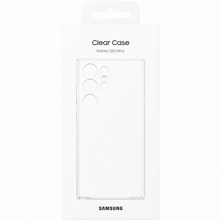 Originele Clear Backcover Samsung Galaxy S23 Ultra - Transparant - Afbeelding 8