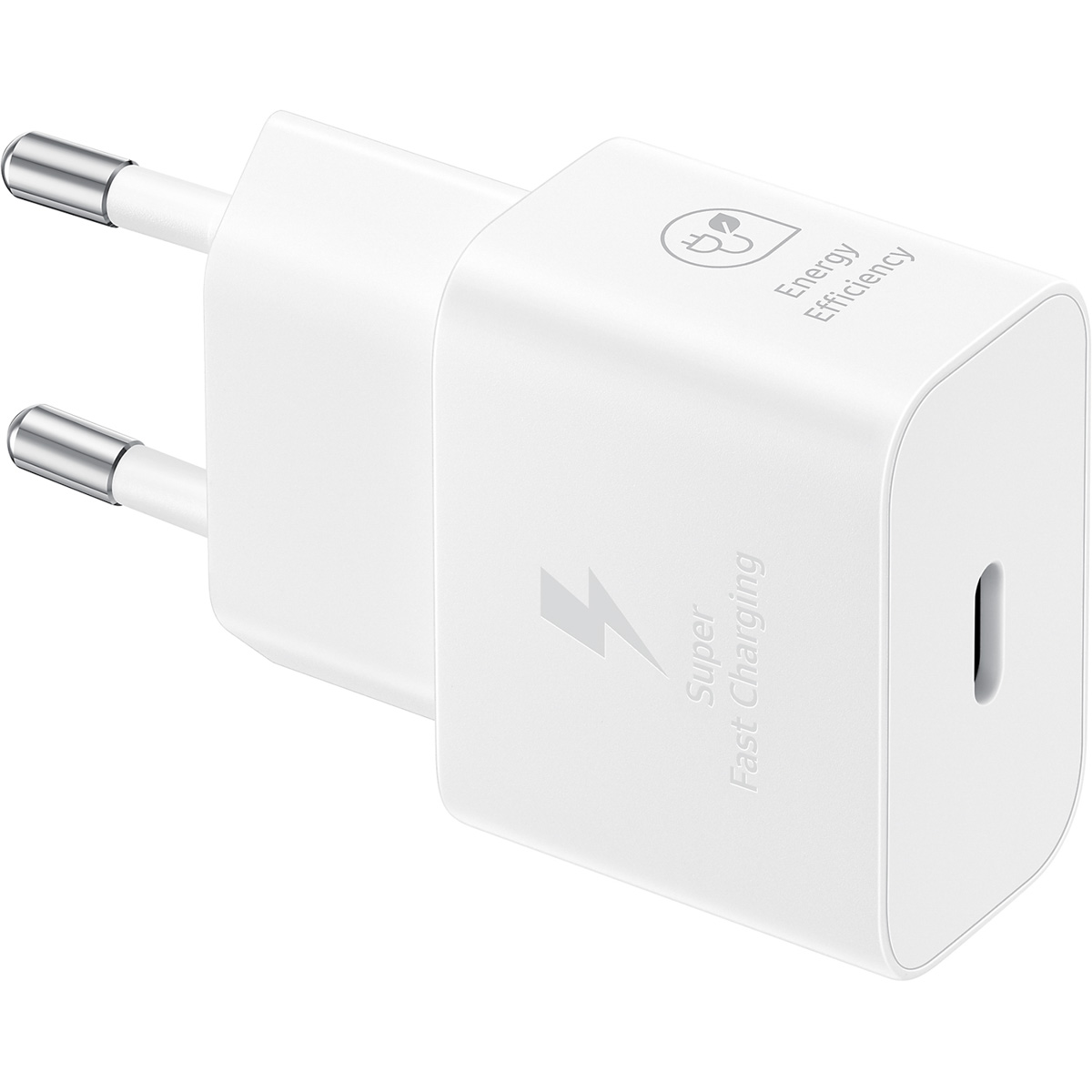 Samsung Originele 25W Efficiency Adapter met USB-C naar USB-C kabel - 1 meter - Wit - Afbeelding 3