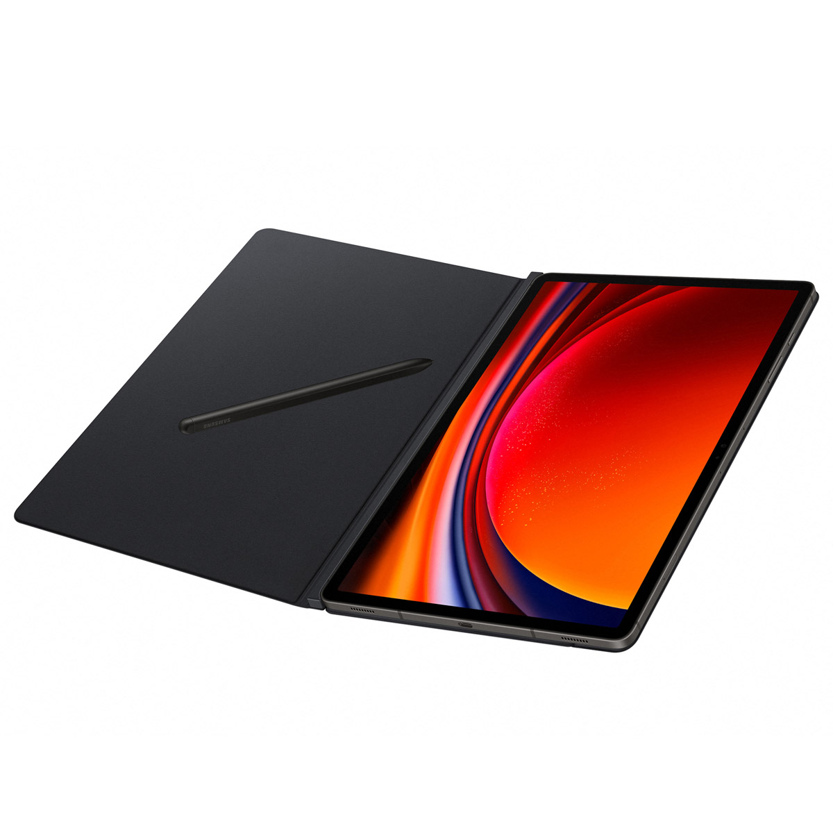 Samsung Originele Smart Book Cover Galaxy Tab S10 Plus / Tab S9 FE Plus / Tab S9 Plus - Zwart - Afbeelding 10