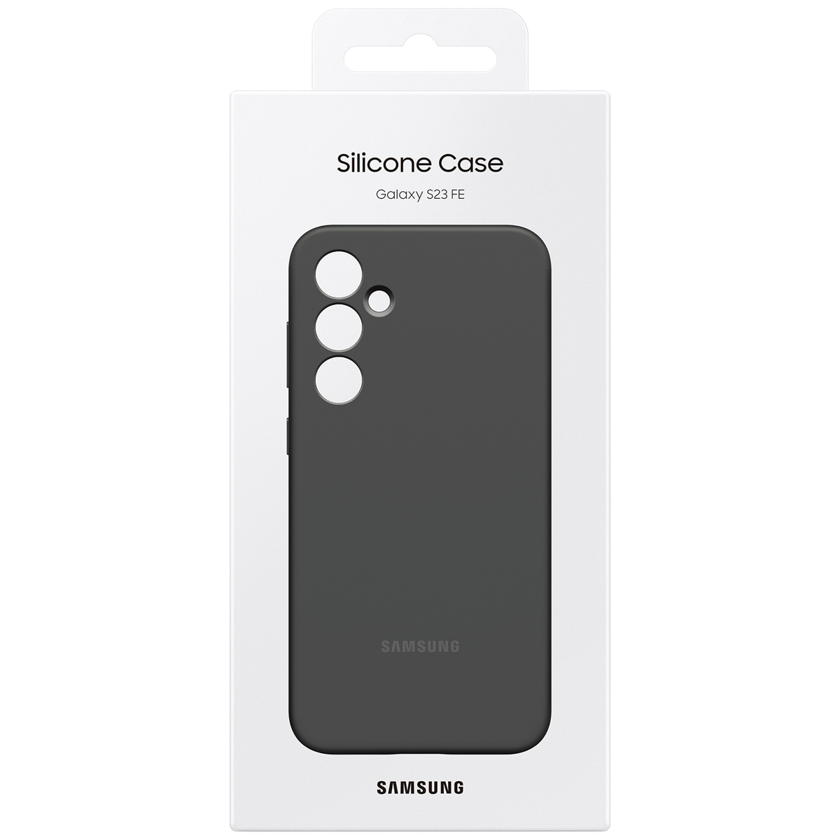 Originele Silicone Backcover Samsung Galaxy S23 FE - Graphite - Afbeelding 6