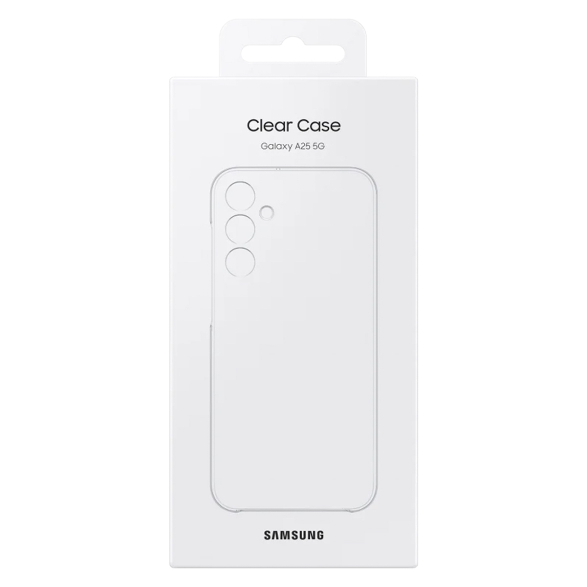 Originele Clear Hardcase Backcover Samsung Galaxy A25 (5G) - Transparent - Afbeelding 5