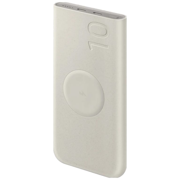 Samsung Galaxy Batterij Pack 10.000 mAh - Draadloze powerbank - 2x USB-C - Beige - Afbeelding 2