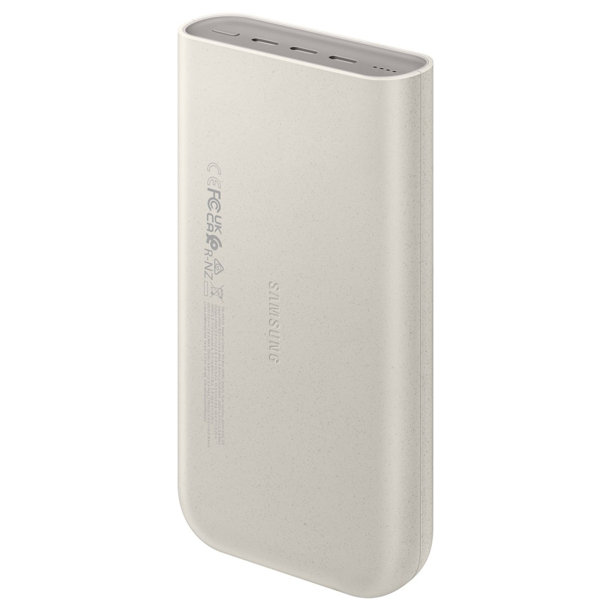 Samsung Batterij Pack 20.000 mAh – 45 Watt snelladen – 3x USB-C – Beige