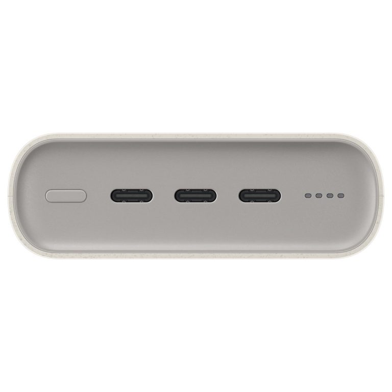 Samsung Batterij Pack 20.000 mAh - 45 Watt snelladen - 3x USB-C - Beige - Afbeelding 3