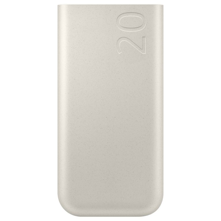 Samsung Batterij Pack 20.000 mAh - 45 Watt snelladen - 3x USB-C - Beige - Afbeelding 2
