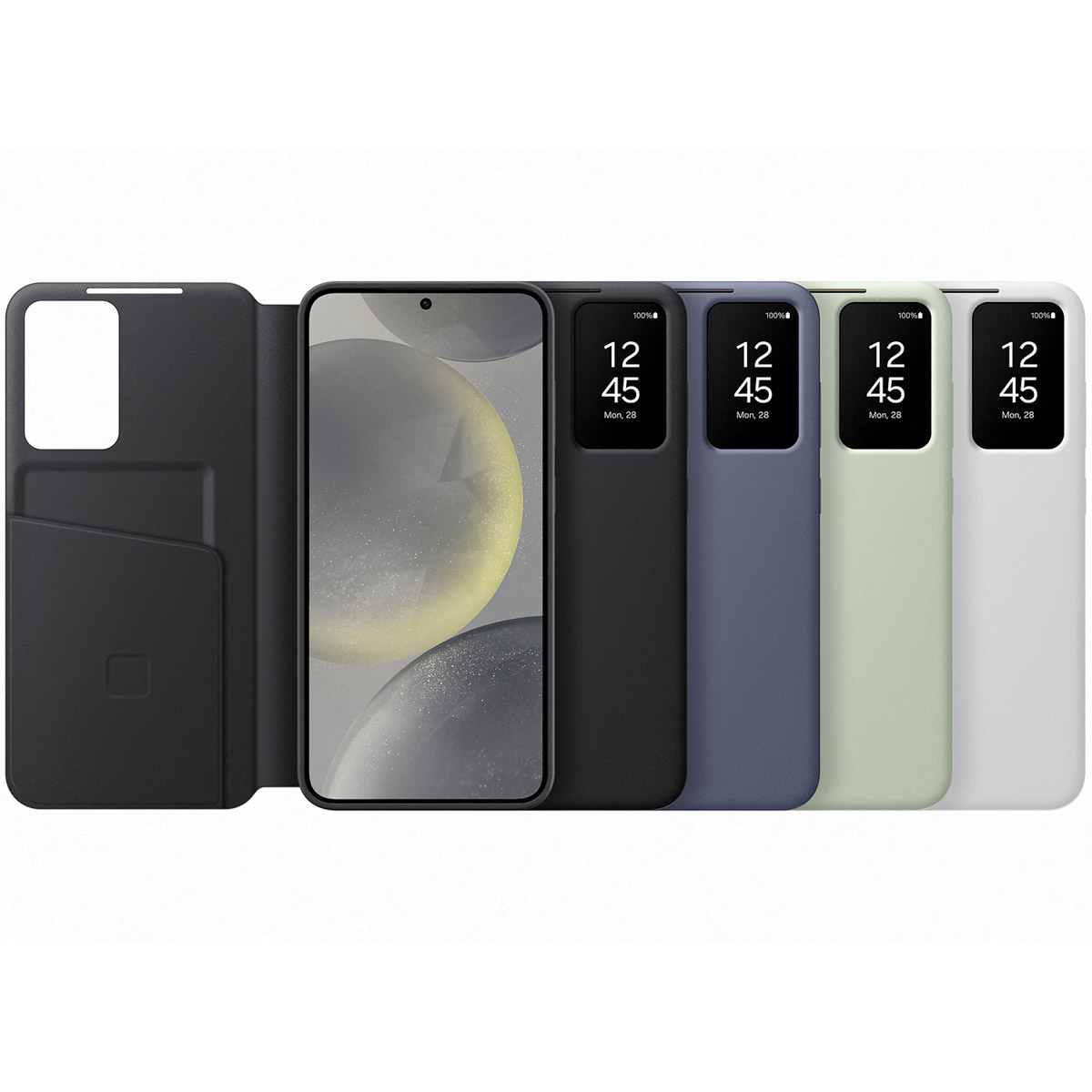 Samsung Originele S View Cover Galaxy S24 Plus – Light Green