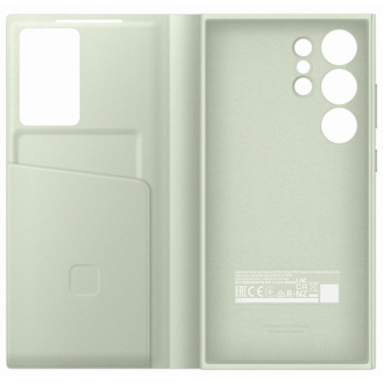 Samsung Originele S View Cover Galaxy S24 Ultra - Light Green - Afbeelding 4