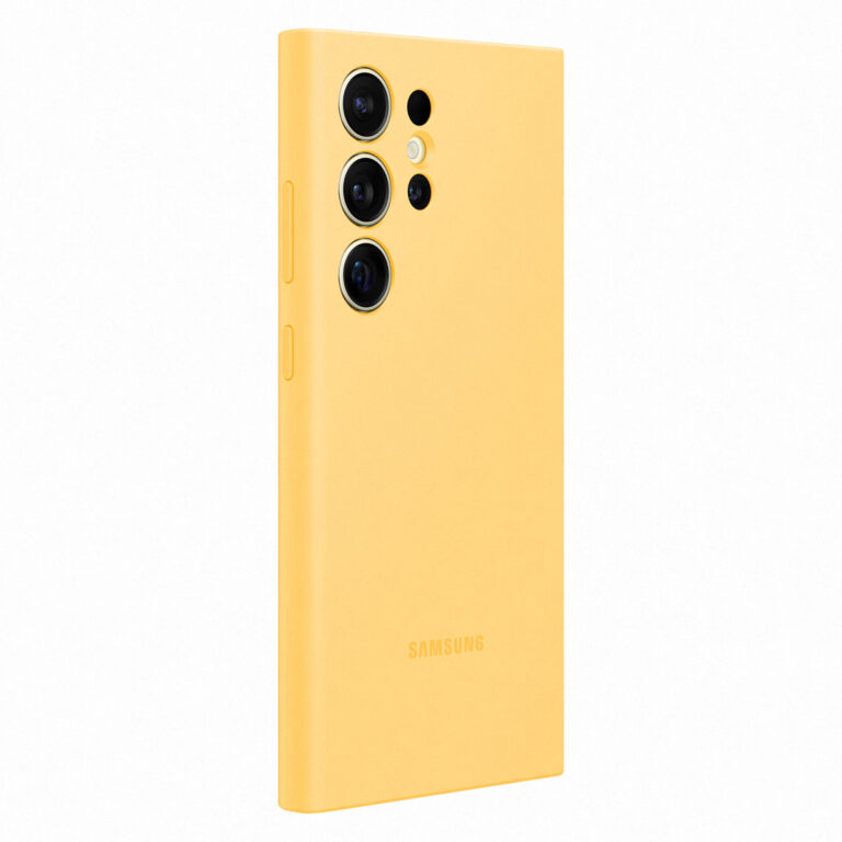 Samsung Originele Silicone Backcover Galaxy S24 Ultra- Yellow - Afbeelding 2