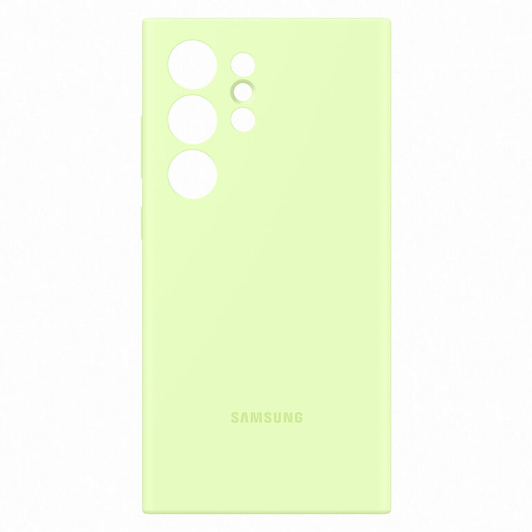 Samsung Originele Silicone Backcover Galaxy S24 Ultra - Light Green - Afbeelding 5
