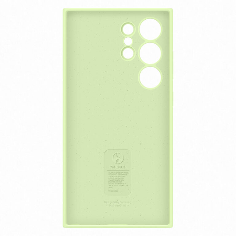 Samsung Originele Silicone Backcover Galaxy S24 Ultra - Light Green - Afbeelding 4