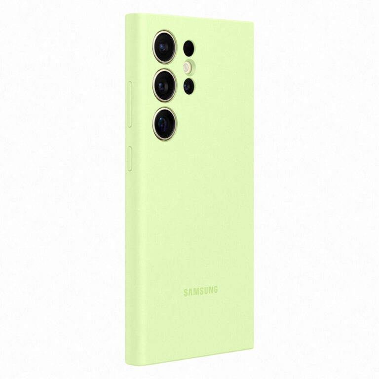 Samsung Originele Silicone Backcover Galaxy S24 Ultra - Light Green - Afbeelding 2