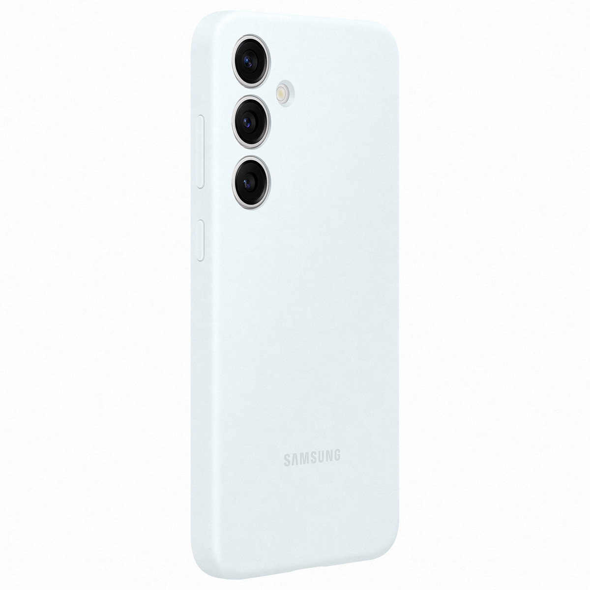 Originele Silicone Backcover Samsung Galaxy S24 Plus - White - Afbeelding 2