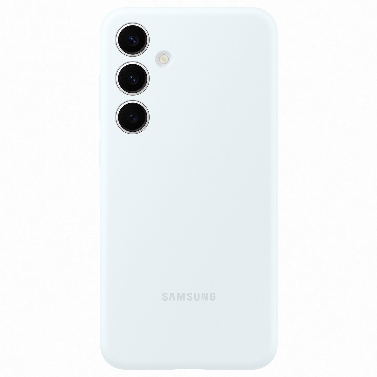 Originele Silicone Backcover Samsung Galaxy S24 Plus - White
