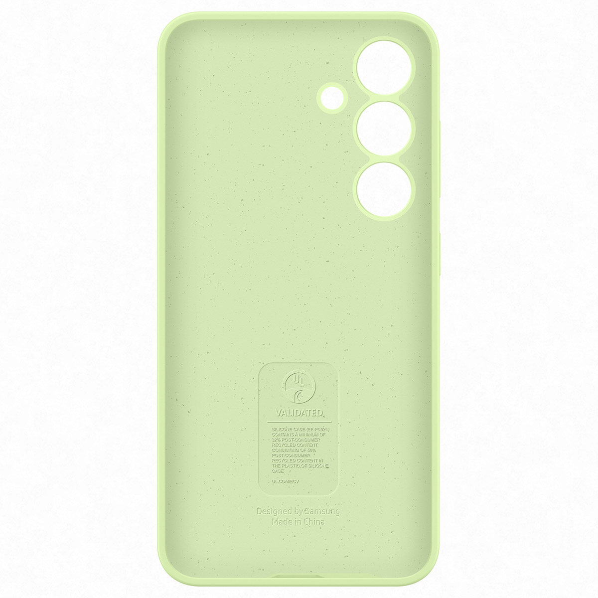 Originele Silicone Backcover Samsung Galaxy S24 - Light Green - Afbeelding 5